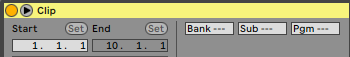 C700 Ableton Patches