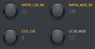 C700 FL NRPNs