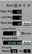 C700 Sampler Left Side