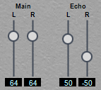 C700 Volume Sliders